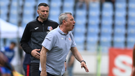 Mircea Rednic îşi pune jucătorii la punct după remiza albă cu Gloria Buzău: ”Nici ca atitudine nu ne-am ridicat la nivelul lor”