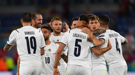 Turcia - Italia 0-3. Echipa lui Mancini a făcut spectacol, turcii au clacat la meciul de deschidere!