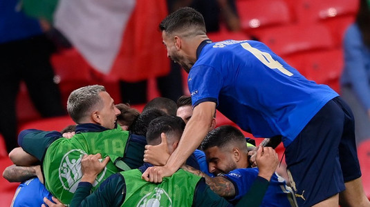 EURO 2020 | Italia - Austria 2-1(dp). Squadra Azzurra a avut nevoie de prelungiri, dar băieţii lui Mancini s-au calificat în sferturile finală 