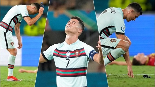Postarea lui Cristiano Ronaldo după eliminarea Portugaliei de la EURO 2020: "Vom reveni mult mai puternici"