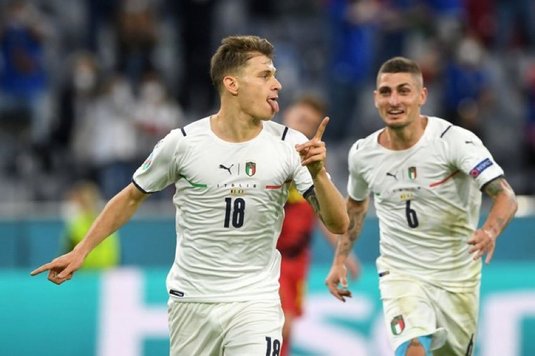 EURO 2020 | Belgia - Italia 1-2. Elevii lui Mancini, în careul de aşi de la turneul final!