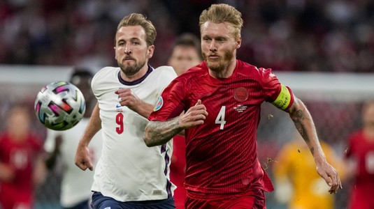 "A fost o aventură fantastică, dar sunt trist". Concluziile lui Simon Kjaer după eliminarea Danemarcei din semifinalele EURO 2020 