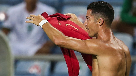 Cristiano Ronaldo a primit certificatul Guinness World Records pentru cel mai bun marcator din istorie la echipele naţionale