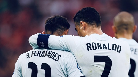 Bruno Fernandes a explicat de ce nu se ”înţelege” cu Cristiano Ronaldo! ”Dacă îl întrebi pe el, îţi va spune că eu şi Diogo vorbim altă limbă!”