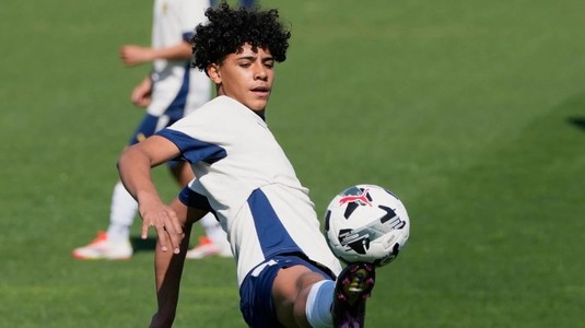 VIDEO | Fiul lui Cristiano Ronaldo a marcat primul său gol pentru Portugalia U16