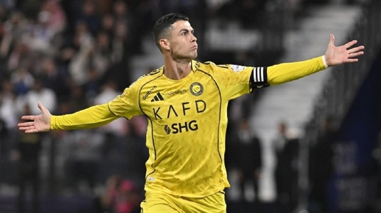 Cristiano Ronaldo, încă o bornă senzaţională. Ce bornă impresionantă de goluri a atins portughezul la Al-Nassr în campionat