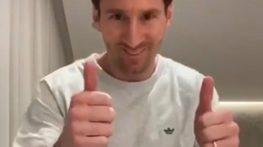  VIDEO Messi a acceptat şi el provocarea cu rola de hârtie igienică. Iată cum s-a descurcat :)
