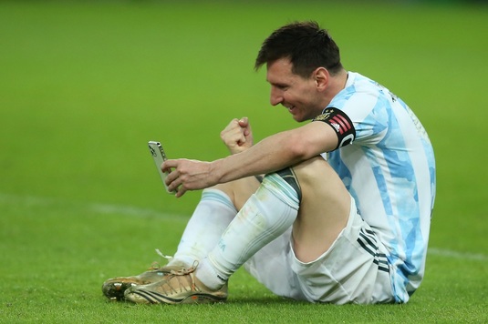 VIDEO | Imaginile anului! Messi, mândru după ce a câştigat Copa America, i-a arătat fiului său medalia de campion: ”Ciro, uite!”