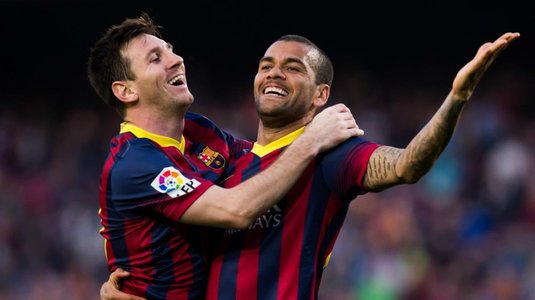 Dani Alves i-a raspuns lui Lionel Messi, după ce starul argentinian l-a avertizat! ”Eşti cel mai mare din toate timpurile, mă poţi depăşi oricând vrei tu!”