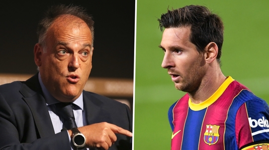 Preşedintele La Liga aruncă bomba: ”Messi putea să rămână la Barca”