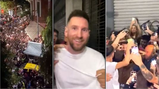 VIDEO | Haos în Argentina. Messi a mers la un restaurant în Buenos Aires, iar fanii au luat-o razna. Starul PSG-ului, scos de poliţişti din local