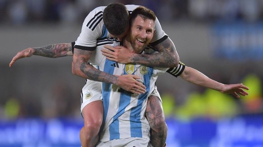 Bornă istorică atinsă de Messi pentru naţională. Un fotbalist al CFR-ului a fost pe teren la hattrick-ul reuşit de starul argentinian