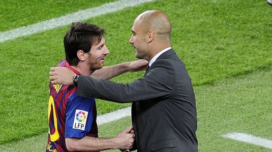 Guardiola şi-a ales favoritul: ”Balonul de Aur ar trebui să aibă două secţiuni: una pentru Messi şi una pentru ceilalţi”