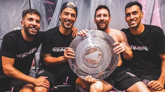 Messi e de neoprit chiar şi la 37 de ani. Starul argentinian a câştigat din nou premiul pentru jucătorul etapei, după un nou trofeu cucerit cu Inter Miami