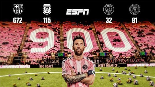 Pentru istorie! Leo Messi a înscris golul 900 al carierei, în SUA, în meciul Inter Miami - Nashville 