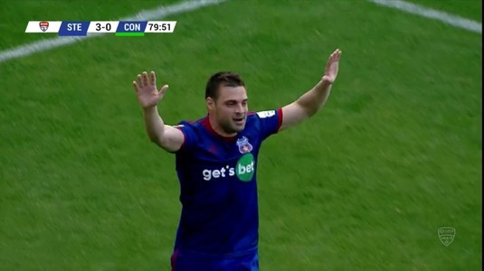 VIDEO | Steaua a învins-o cu 3-0 pe Concordia Chiajna. Adi Popa a reuşit o "dublă"
