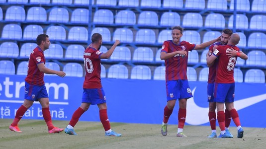Prima victorie pentru Steaua în noul sezon. Roş-albaştrii s-au impus la limită în deplasarea de la CSM Slatina