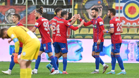 VIDEO | CSA Steaua - Unirea Constanţa 5-0. Înfrângere usturătoare pentru ”FCSB 2”. ”Militarii” au urcat pe primul loc în Liga 2