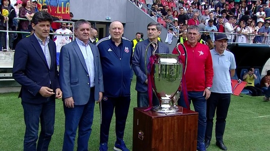 Trofeul Ligii Campionilor a revenit în Ghencea. Legendele Stelei au sărbătorit pe stadion împlinirea a 37 de ani de la câştigarea Cupei Campionilor Europeni | VIDEO