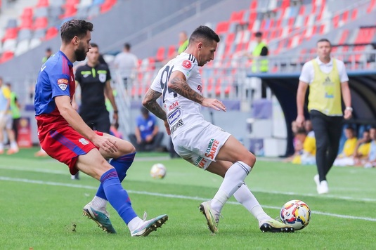 Daniel Opriţa a luat ”foc” pe arbitraj după Steaua - U Cluj 1-3: ”Poate iau galben iar, că n-am ieşit din stadion”