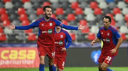 CSA Steaua, set cu Progresul Spartac. ”Militarii”, gol după gol cu ultima clasată