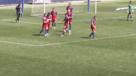 CSA Steaua, demonstraţie de forţă în Liga 2. Victorie clară a "roş-albaştrilor" în play-out-ul ligii secunde