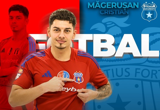 Steaua a transferat un atacant! Vine din Irlanda în Liga 2 din România, după ce a fost junior la CFR Cluj şi Farul