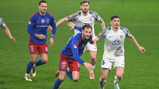Steaua, prima victorie în play-off! Chindia a avut doi fotbalişti eliminaţi în Ghencea