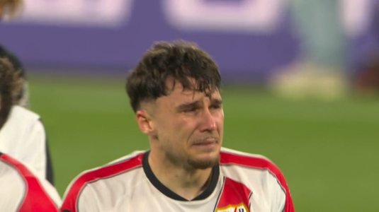 FOTO | Andrei Raţiu a izbucnit după ce a pierdut finala Conference League. Cum a fost surprins la finalul meciului în care a intrat în istorie
