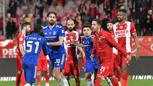 Primele reacţii cu privire la scandalul de la finalul duelului Dinamo - FC U Craiova 1-2: ”Au avut în timpul meciului certuri”