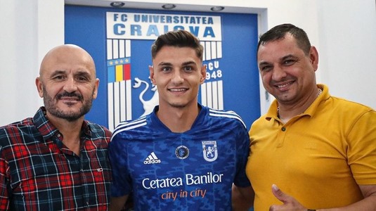 Când va debuta George Ganea la FC U Craiova! Marius Croitoru a oferit un răspuns: ”Îl veţi vedea în teren atunci!”