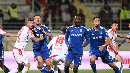 Lovitură dură înainte de Dinamo - FCU Craiova! Vedeta echipei, OUT din lot