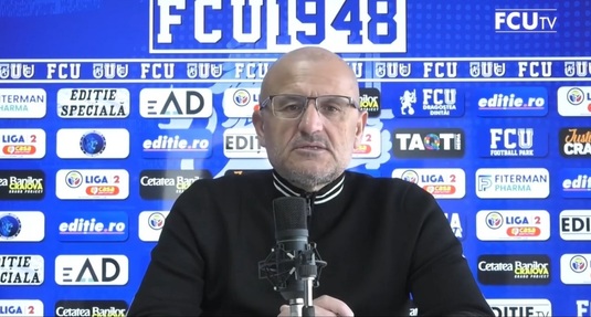 Cine va fi noul antrenor la FCU Craiova? Adrian Mititelu a făcut anunţul