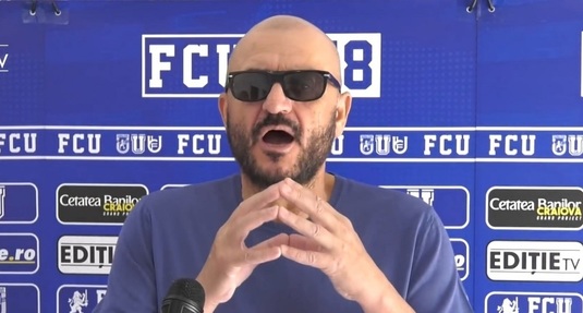 ”Nu pot să stau ca prostul!”. Adrian Mititelu a răbufnit după meciul cu FC Argeş. Tirada patronului de la FCU Craiova