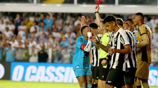 VIDEO | Neymar a comis-o din nou. A marcat intenţionat un gol cu mâna, a fost eliminat la 0-0, apoi echipa sa a pierdut cu Botafogo