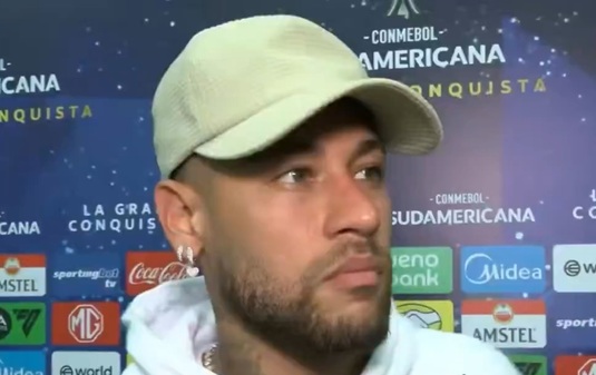 Prima reacţie a lui Neymar după gestul controversat făcut la adresa fiului lui Robinho: ”A fost vina lui, iar eu am greşit şi mai mult”