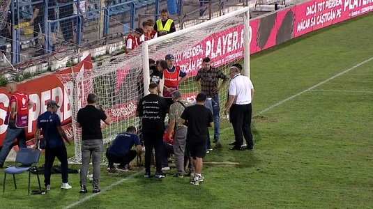 VIDEO | Situaţie cum rar se vede: nereguli cu porţile de pe stadionul Oţelului! Organizatorii, în alertă înaintea meciului cu Sepsi