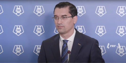 Răzvan Burleanu, anunţ despre gestul făcut de Dorinel Munteanu în meciul Oţelul - Dinamo: "Aceasta este viziunea FRF"