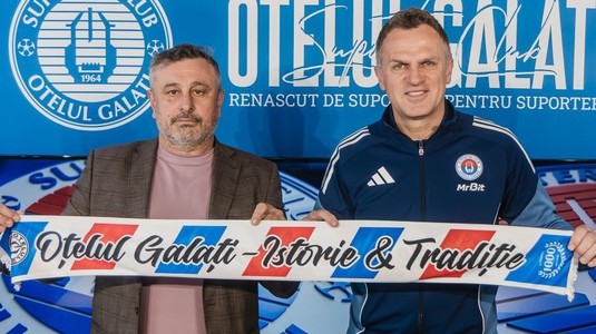 OFICIAL | Oţelul are antrenor. Fostul jucător al lui Hagi de la Galatasaray i-a preluat acum pe gălăţeni