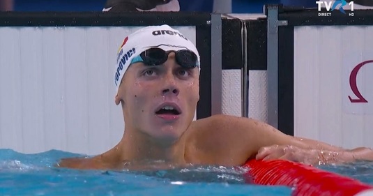 AUR OLIMPIC! David Popovici a cucerit medalia de aur la proba de 200m liber, la Jocurile Olimpice de la Paris