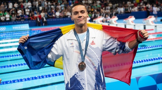 Campionul olimpic David Popovici: ”Ar trebui investit mai mult în sport şi cu cap. Şi eu îmi voi face partea”. Mesaj pentru politicieni