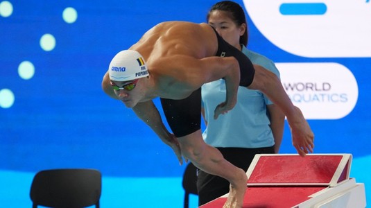 David Popovici e campion mondial. Aur pentru înotătorul român în proba de 200 metri liber la Singapore