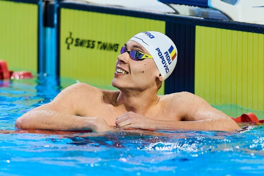 Prima reacţie a lui David Popovici, după calificarea în finală: ”Mi-am depăşit aşteptările” Ce a spus despre adversarul care s-a calificat de pe primul loc