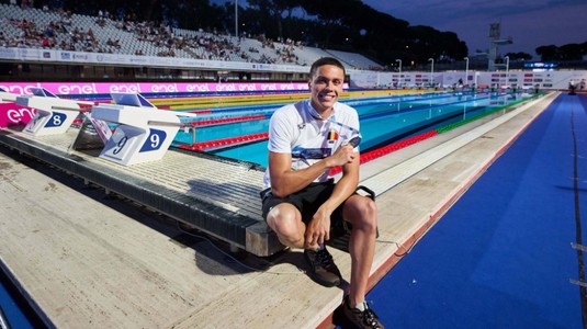 Prima reacţie a lui David Popovici după performanţele de la Roma: "Vă mulţumesc că sunteţi parte din această călătorie"