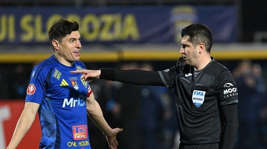 Moment rarisim! Andrei Chivulete s-a dus spre margine şi a anunţat că nu mai poate arbitra, în Unirea Slobozia – Oţelul Galaţi | VIDEO
