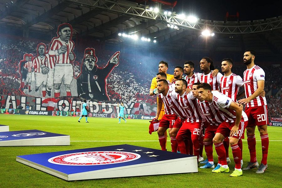 Număr uriaş de fani, la partida Olympiakos - Olympique Marseille, din Champions League