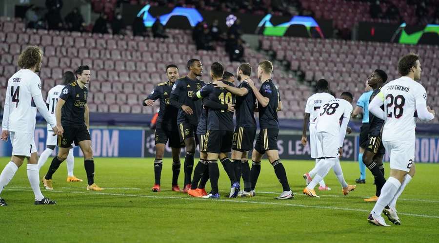 Blitzkrieg în Danemarca. VIDEO: Ajax a avut nevoie de doar câteva secunde pentru a deschide scorul cu Midtjylland