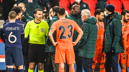 ULTIMA ORĂ | Meciul PSG - Başakşehir va fi reluat miercuri! UEFA condamnă incidentul rasist provocat de Sebastian Colţescu