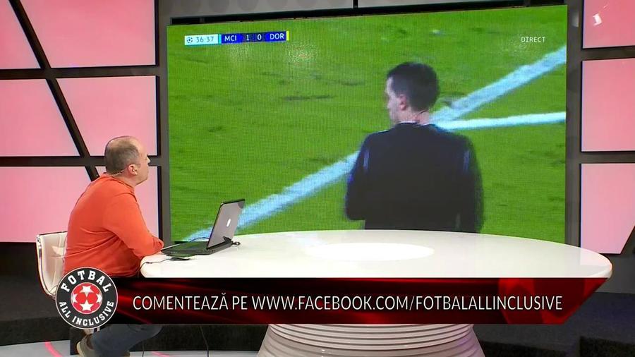 VIDEO | Banciu: "Haţegan, un arbitru de nivel judeţean!" Reacţie dură după City - Dortmund