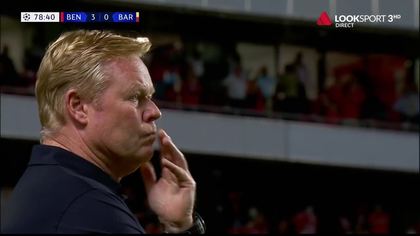 Preşedintele Barcelonei nu a mai rezistat şi a mers în vestiar după rezultatul dezastruos cu Benfica! Ce le-a transmis jucătorilor şi de ce Koeman nu era prezent